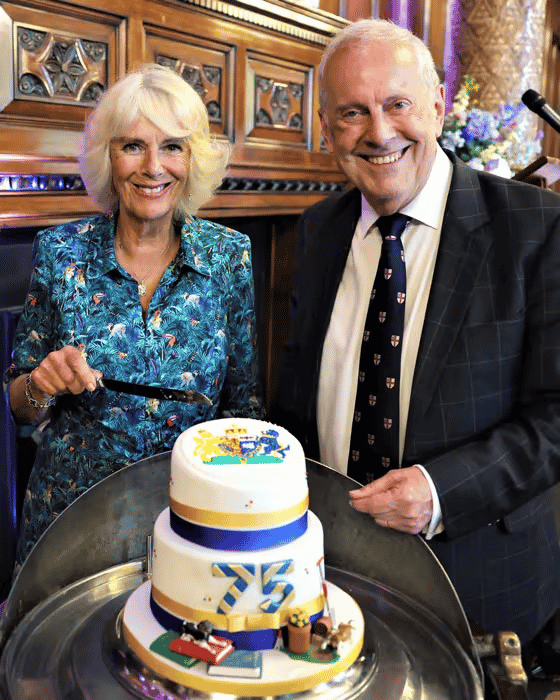 dutchess camilla 75th royal bespoke birthday cake